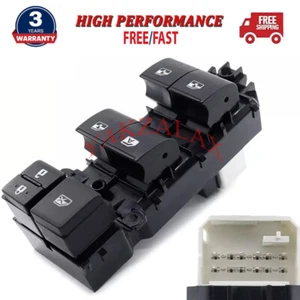 for 2015-2019 Toyota Hilux VIII Pickup Driver Side Power Window Control Switch - Picture 1 of 7