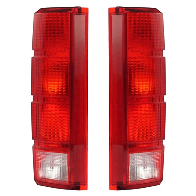 2Pc Tail Light Set For 1980-1986 Ford F-150 F-250 F-350 Bronco 1980-1983 F-100 - Image 1 of 4