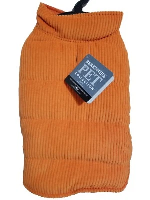 Abrigo Chaqueta Berkshire Pet Collection PEQUEÑO Naranja Pana Perro Foto 1 de 4