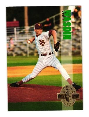 1993 Classic Four Sport #301 John Wasdin - Image 1 of 2