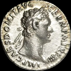 Domitian. AD 81-96. AR Denarius . Rome Mint. Struck 14 September AD 93-13. Rare - Picture 1 of 2