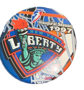 WNBA New York Liberty 1997 Inaugural Pin Basketball WinCraft 3.5 Large RARE - Picture 1 of 4