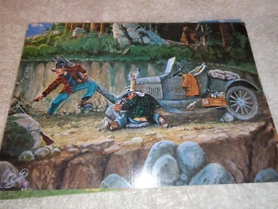 Cowboy Horse Horses Reynolds Hard Luck Leanin Tree Greeting Card - Image 1 of 4