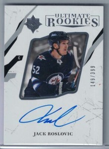 2017-18 ULTIMATE COLLECTION #58 JACK ROSLOVIC AU #149/399 RC