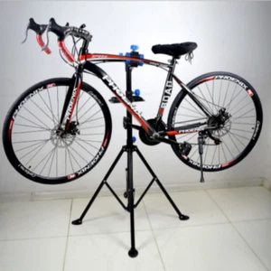 Bicycle Bike Stand Rack Steel Mount Holder Platform Hanger Storage - Picture 1 of 12