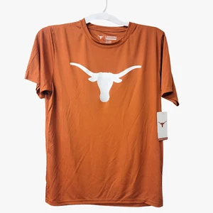 TEXAS Longhorn Apparel Men's M Performance Poly Burnt Orange T Shirt NWT - Picture 1 of 5