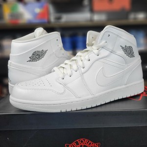 Las mejores ofertas en Jordan 1 Mid blanco gris frío | eBay