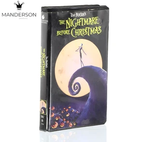 Vintage Tim Burton’s The Nightmare Before Christmas VHS Black Clamshell - Picture 1 of 7
