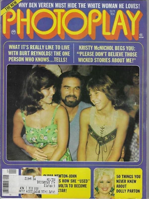 Photoplay Magazine Sep 1978 Burt Reynolds Sally Fields Krisy McNichols Dolly — 第 1/2 张图片
