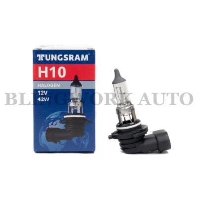 1PC TUNGSRAM H10 9145 OEM Factory Standard Replacement Light Bulb 42W - Image 1 of 4