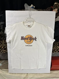 Hard Rock Chicago T-Shirt Large weiß - Bild 1 von 6
