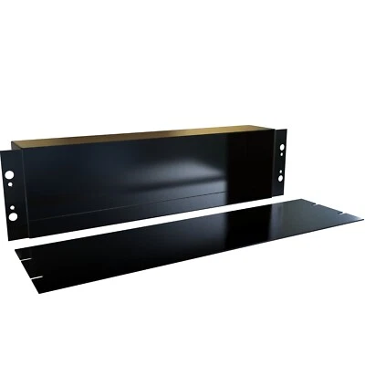 Hammond 3U 19" Rack Mount Chassis Panel 5-525DBK2 - Image 1 of 3