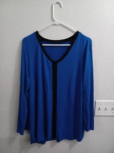 Camicia da donna blu XL cavo e calibro - Foto 1 di 5
