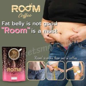 Room Coffee Arabica Detox Block Burn Herbal 0% Fat Sugar No Cholesterol x 6 Pcks - Picture 1 of 8