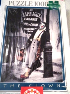 1000 Piece Puzzle #7-196 The Clown, Bertram Bahner-Super Rare-Vintage 1997 - Picture 1 of 12