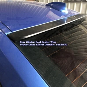 Flat Black 229R Rear Window Roof Spoiler Wing Fits 2011~2013 Chrysler 200 Sedan - Picture 1 of 8