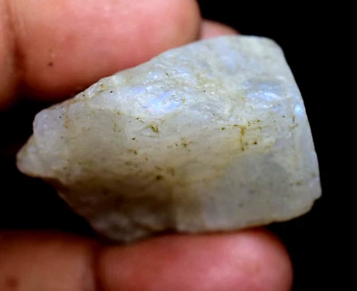 Piedra lunar blanca natural de Ceilán 115,80 quilates piedra preciosa suelta áspera certificada Foto 1 de 4