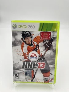 NHL 13 (Microsoft Xbox 360, 2012) EA Sports Complete In Box CIB National Hockey - Picture 1 of 8