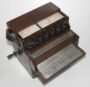 Isolationsprüfer analog Siemens antik bis 200MOhm 1 kV 30er Jahre rar geprüft - Bild 1 von 7