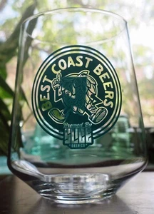 SLICE Beer Company 12 Unzen Glas - Lincoln, California "BEST COAST BEERS" - Bild 1 von 3