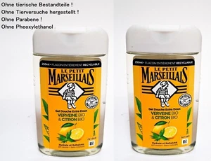 Duschgel Bio Zitrone und Eisenkraut Le Petit Marseillais 2x250ml Frankreich NEU - Bild 1 von 3