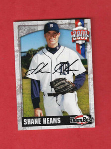 2000 Shane Heams Rookies Team Best Year Baseball Autograph