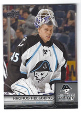 2013-14 Upper Deck AHL #50 Magnus Hellberg (goalie)