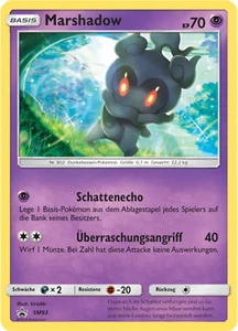 Marshadow / Pokémon / Deutsch / Sonne & Mond Promokarten / SM93 / SM 93 / Holo - Bild 1 von 2