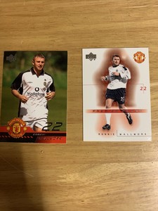 Ronnie Wallwork Upper Deck Card Bundle Manchester United