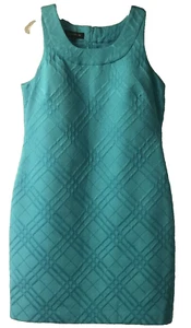 Turquoise Blue Jones New York Size 14 Sleeveless Dress - Picture 1 of 7