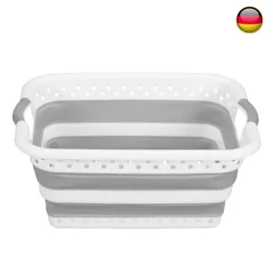 Wäschekorb Faltbar Wäschesammler Wäschebox Wäschetonne Aufbewahrungskorb - Bild 1 von 9