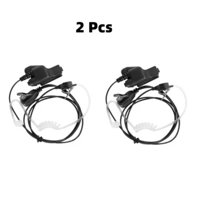 1-wire Surveillance Earpiece For XTS2250 XTS2500 XTS5000 HT1000 MTX838 Radio 2X - Image 1 of 4