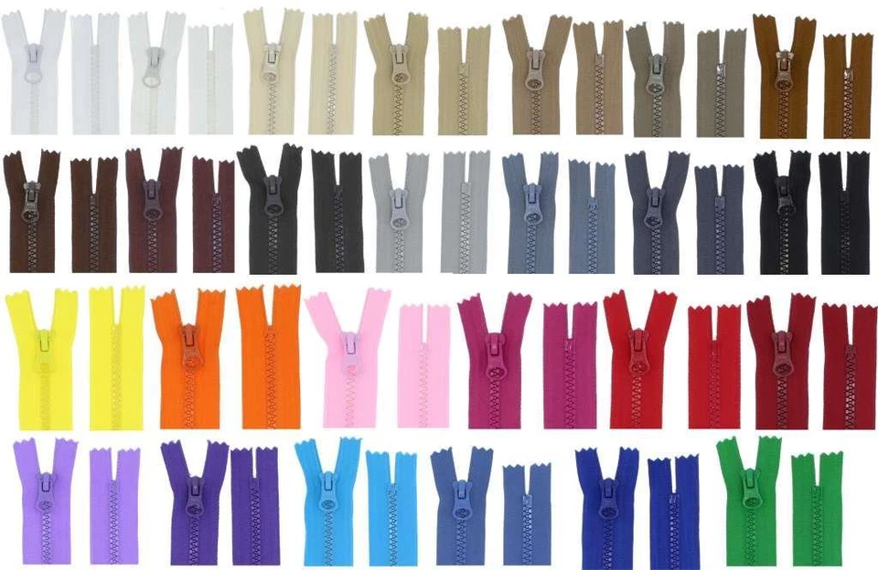 Reißverschluss PZn nicht-teilbar für Taschen Hose Reißverschlüsse Kunststoff 5mm - Bild 1 von 1