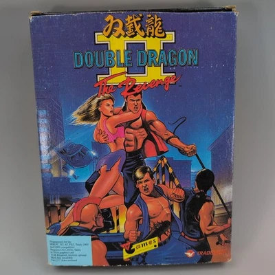 Double Dragon II The Revenge 1989 PC IBM/Tandy 1000 Big Box w/Disks & Manual - Image 1 of 4