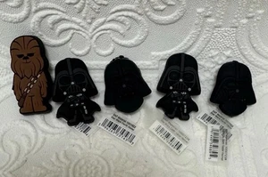 Star Wars Croc Charms Darth Vader Chewbacca Auténtico *Nuevo con Etiquetas Lote de 5* - Imagen 1 de 10