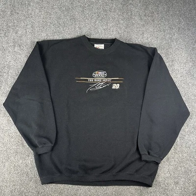 Suéter Chase Authentics NASCAR 2000 Tony Stewart Cuello Redondo Grande Para Hombre Negro 00s Foto 1 de 4