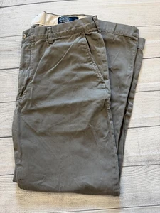 Polo Ralph Lauren Prospect Pant Classic Chino Pants Mens 38x32 Olive 100% Cotton - Picture 1 of 9