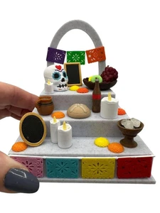 Mini Conjunto Día de Muertos Impreso en 3D Día de los Muertos, Miniatura, México, Hispa - Imagen 1 de 12