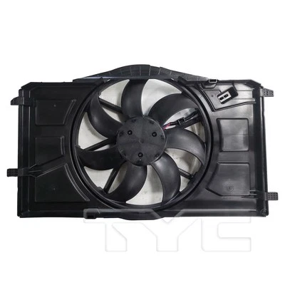 For Ford Mustang Mach-E 2021-2025 TYC Dual Radiator & Condenser Fan Assembly Foto 1 de 4