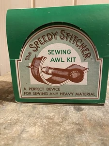 Vintage The Speedy Stitcher Nähahle Kit (Neu Open Box) Made in USA - Bild 1 von 5