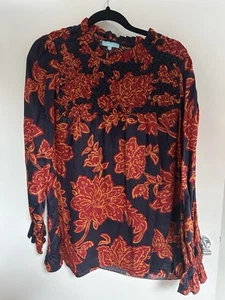 Blue Illusion Stunning Shirt - 2L 18/20/22 As New - Picture 1 of 8