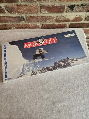 Monopoly Snowboarding Edition Board Game 2004 Hasbro Brand New Sealed Gift Idea - Image 1 of 4
