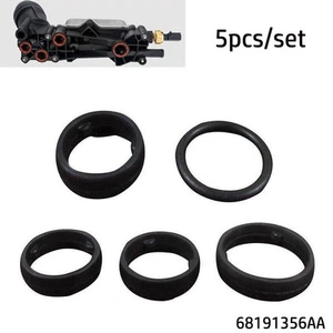 Oil Cooler Filter Gaskets Black New For For 200 3.6L Engine 2014-2017 - Picture 1 of 5