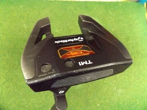 Tacón de armadura Spider Gt negro Tm1 34 pulgadas con cubierta Taylormade - Imagen 1 de 8