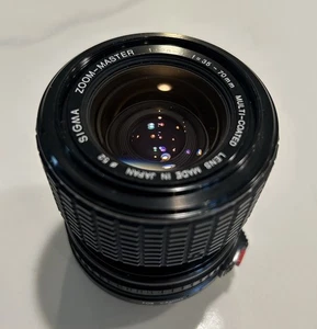 Sigma Zoom-Master 35-70mm f/2.8-4 Multi-Coated Lens for Canon/Front & Rear Caps - Picture 1 of 7