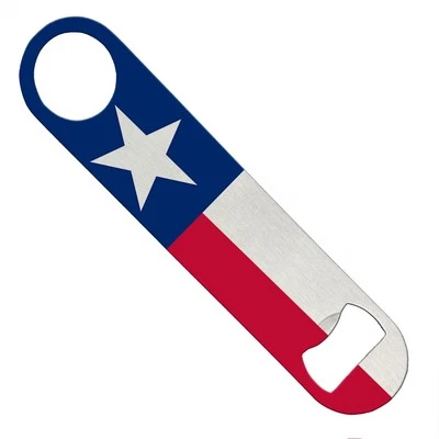 Texas Speed Bottle Opener Heavy Duty Gift For Texan Lone Star State Flag TX - Image 1 of 4