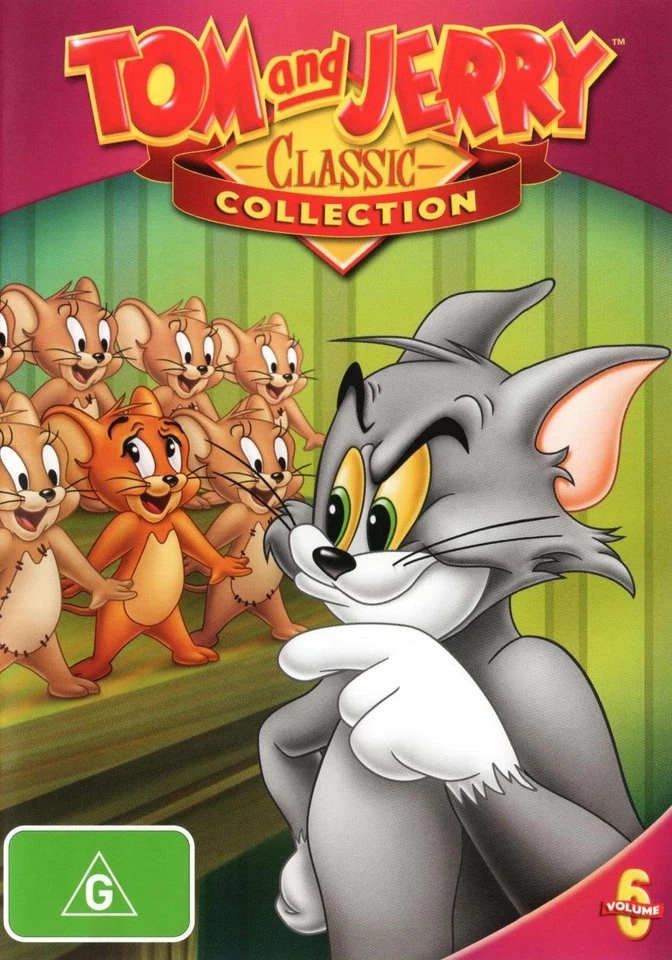 Tom and Jerry Classic Collection Volume 6 (DVD) (UK IMPORT) - Image 1 of 1