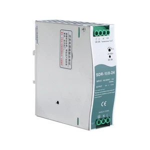 SDR-150-24 Switching Supply 6.5A DIN-Rail Switching Supply with PFC3367 - Afbeelding 1 van 6