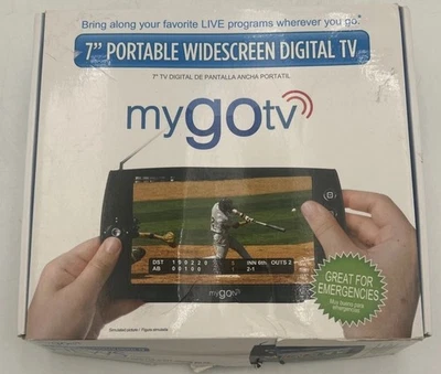 Innovative DTV Solutions DPT170D+ 7" 480p EDTV LCD Television - TESTED & WORKING - Image 1 of 4