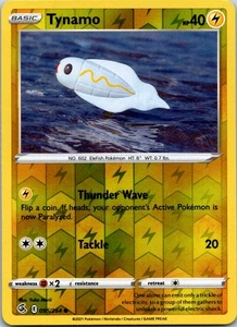 Tynamo Reverse Holo Common SWSH08: Fusion Strike 095/264 NM - Picture 1 of 2